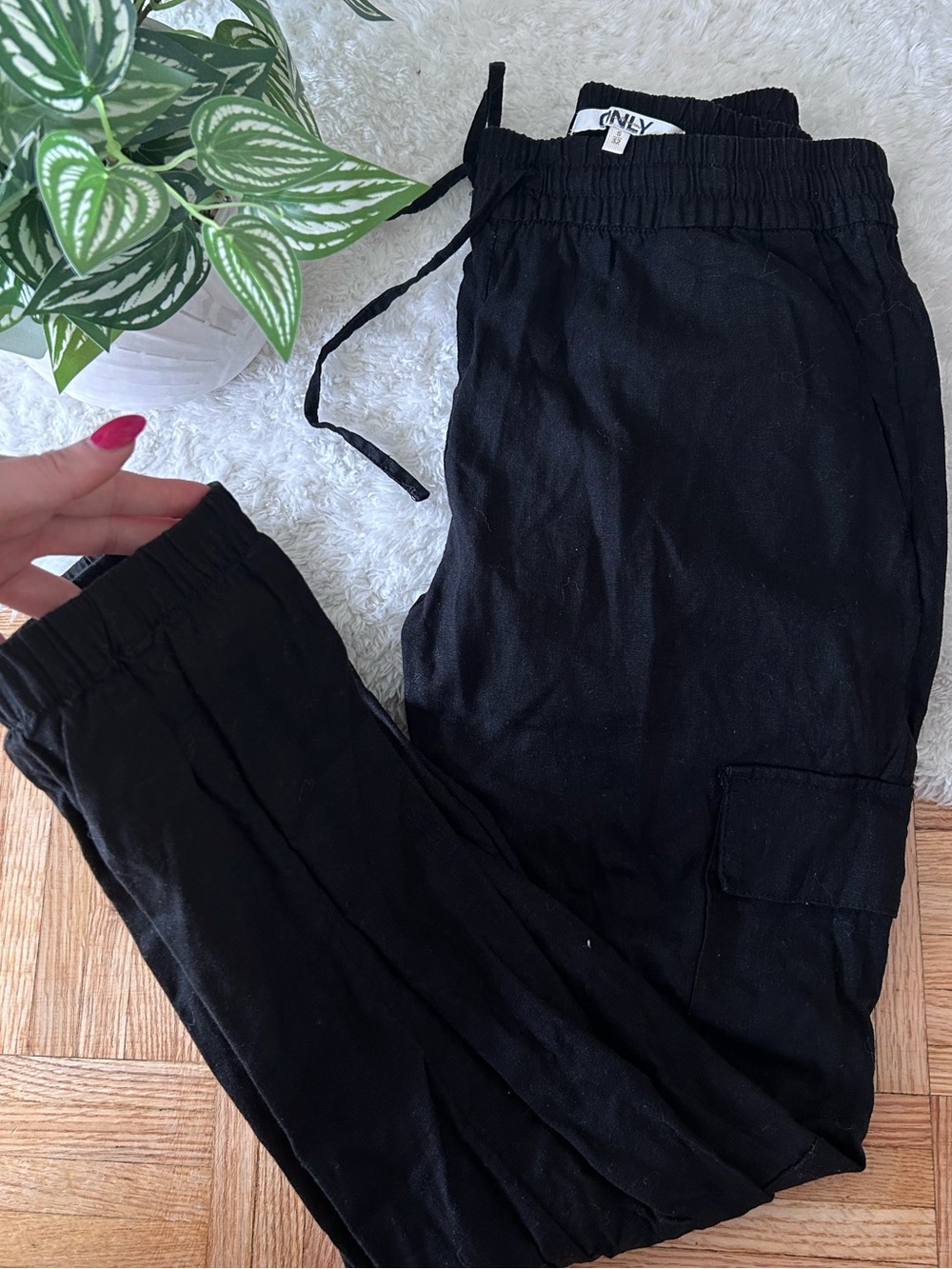 ONLY linen blends Cargo Pants